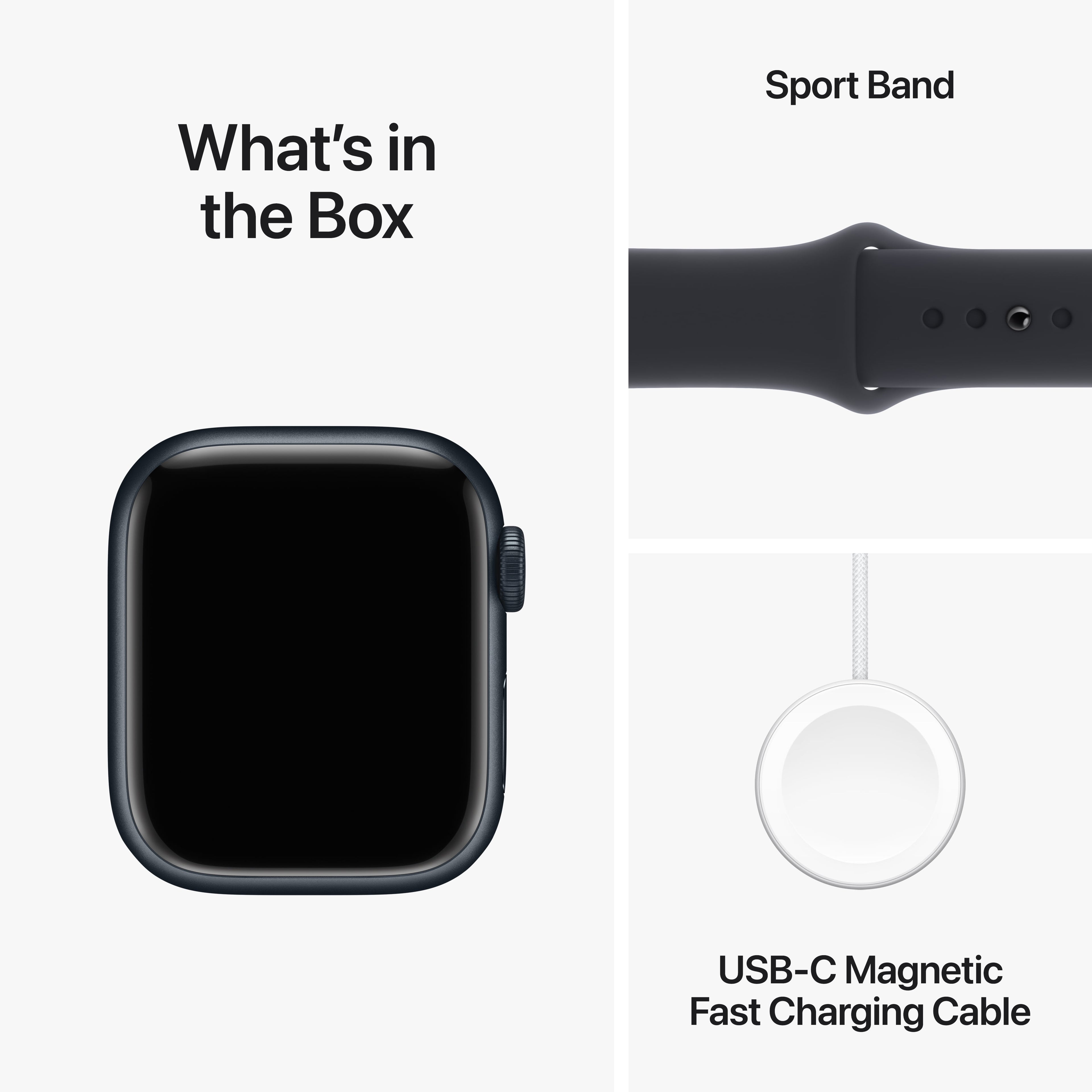 Apple Watch Series 9 [GPS 41mm] Smartwatch with Starlight Aluminum Case and Starlight Sport Band - S/M. Fitness Tracker, ECG Apps, Always-On Retina Display, Water Resistant