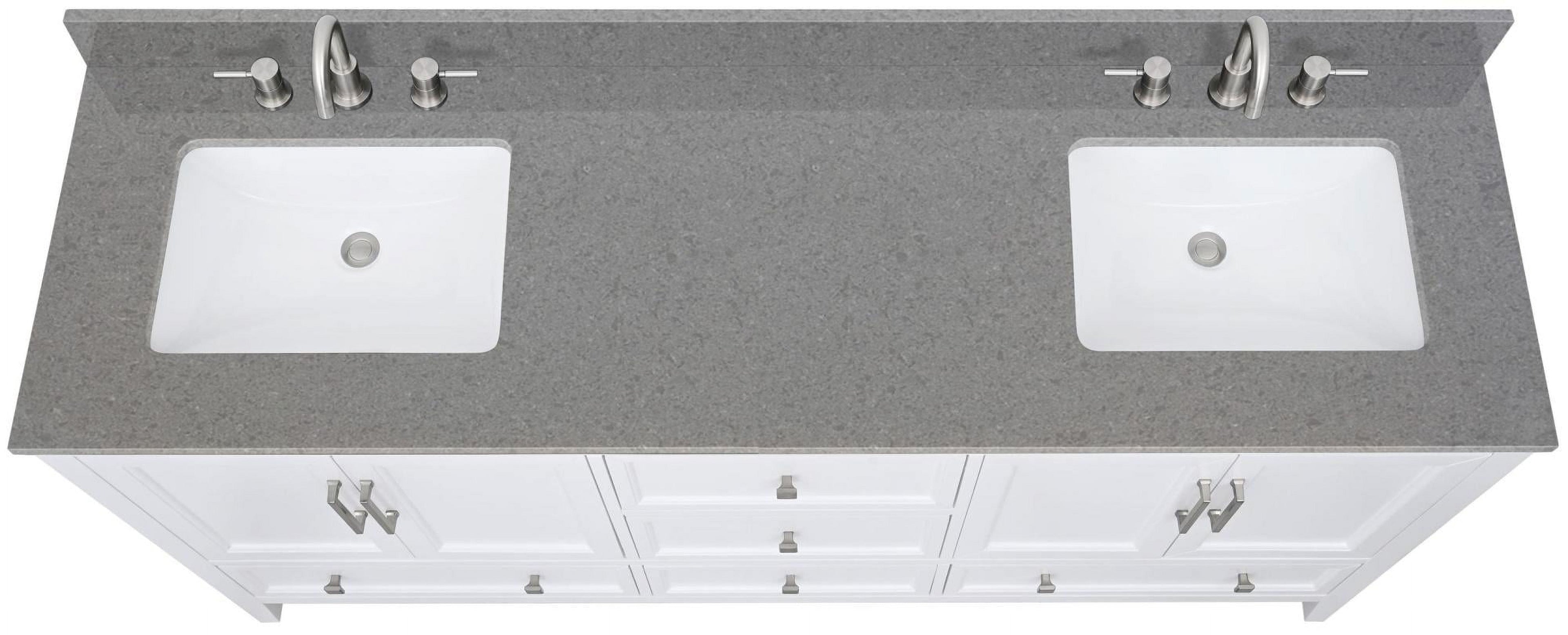 Avanity Qut73-Rs 73" Quartz Vanity Top - Copper