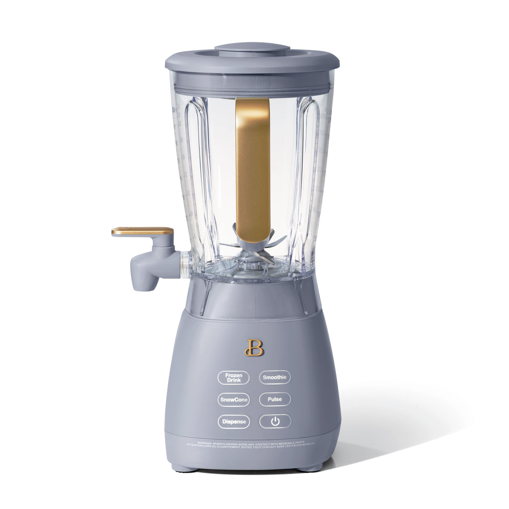 Beautiful Slush Crush 60 oz 4-Speed Frozen Drink Maker, White Icing by Drew Barrymore