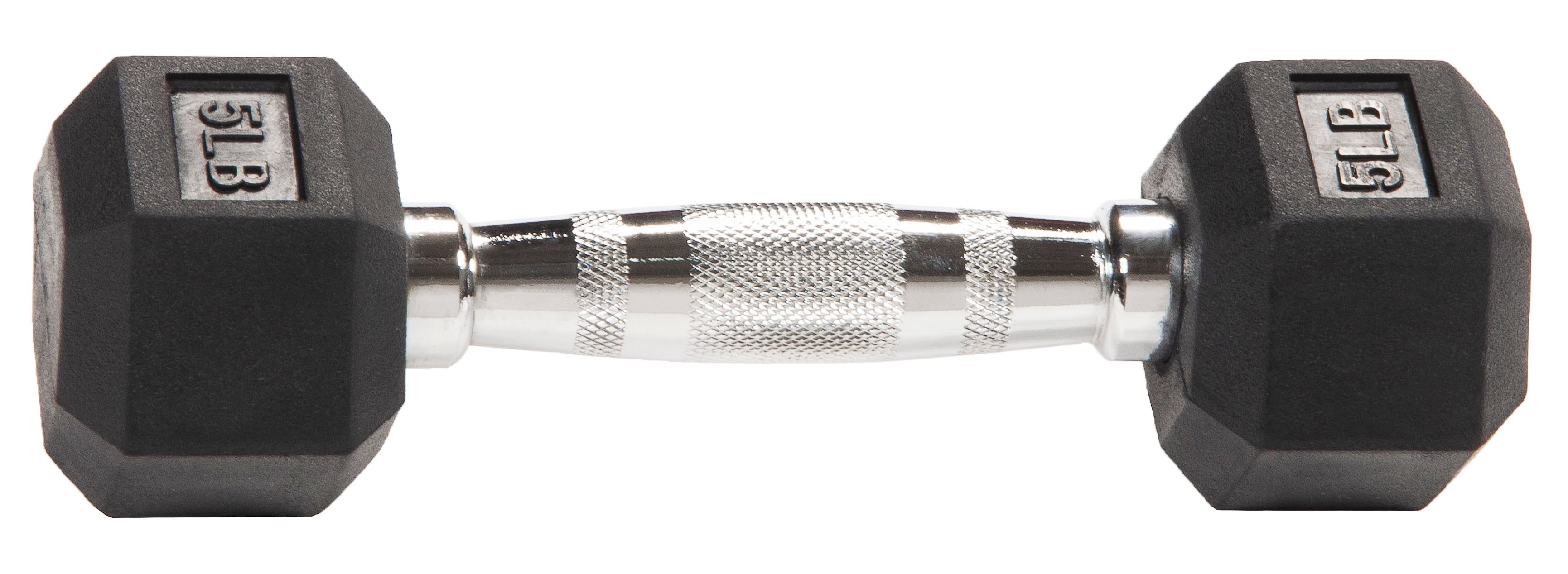 BalanceFrom Rubber Encased Hex Dumbbells, 20 Lbs. Pair