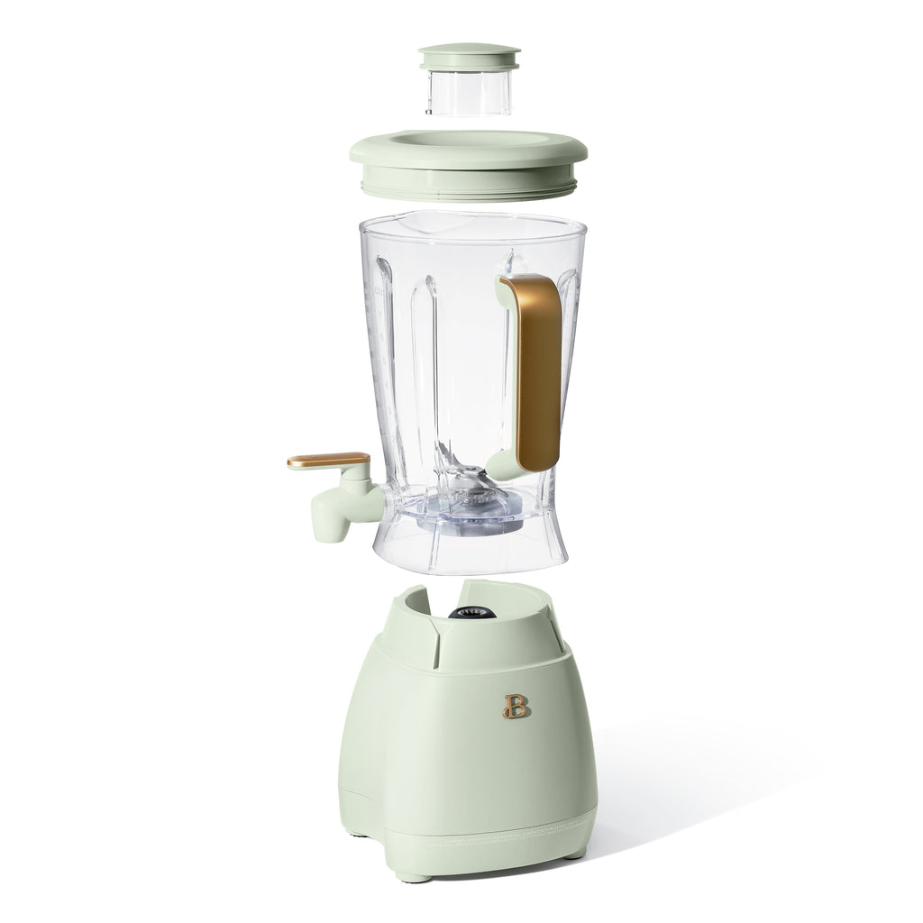 Beautiful Slush Crush 60 oz 4-Speed Frozen Drink Maker, White Icing by Drew Barrymore