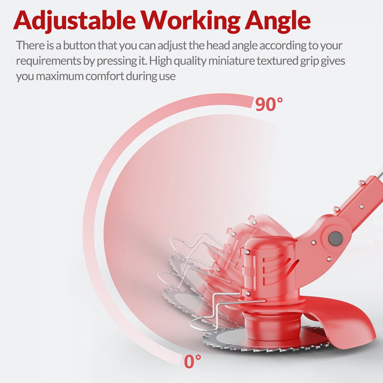 24V 800W Electric Grass Trimmer Cordless With Brushless Electric Machine, Battery Weed Eater, Electric Weed Wacker, Lawn Mower Cordless Pruning Cutter Weed Wacker Garden Trimming Tool