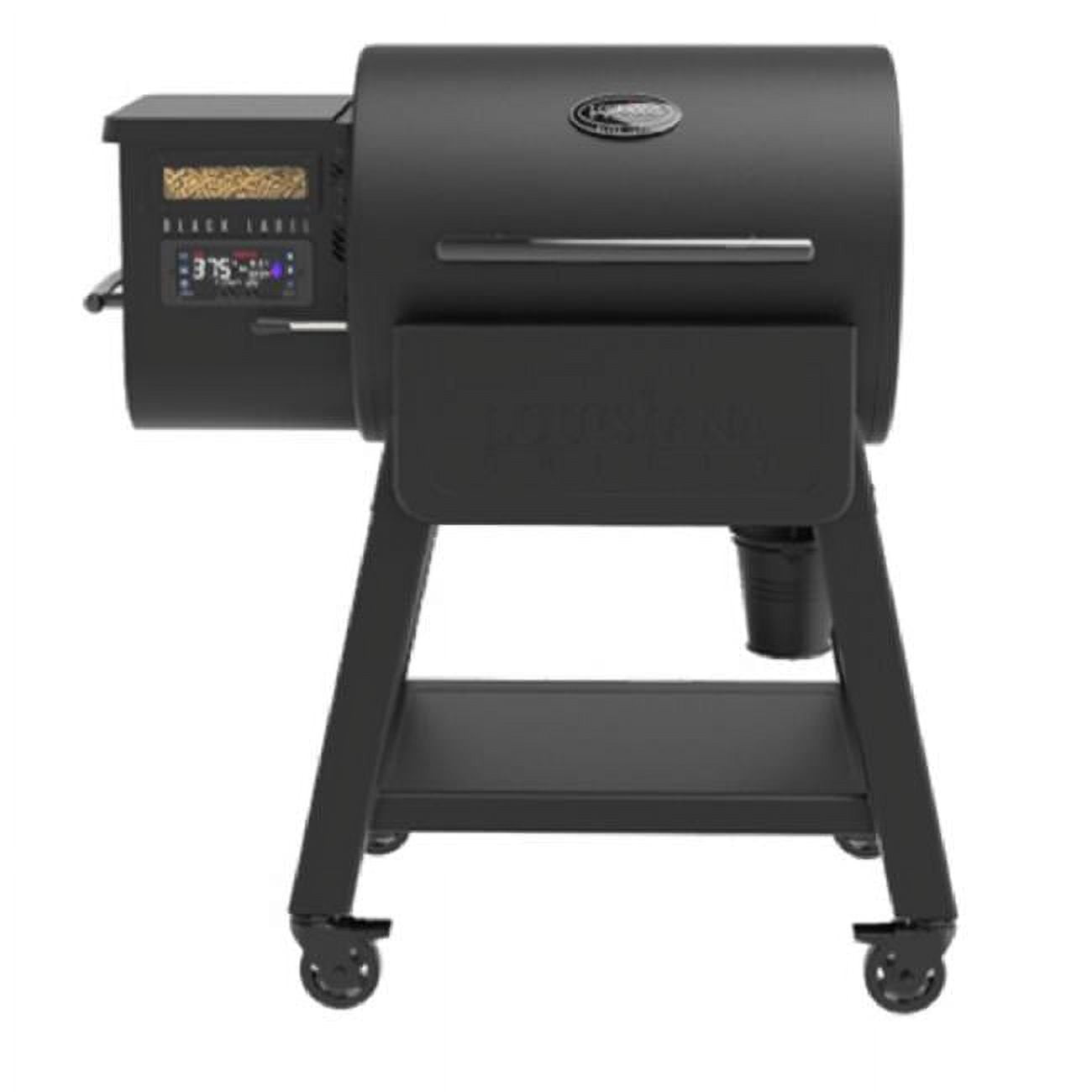 800 sq in. Pellet Grill, Black