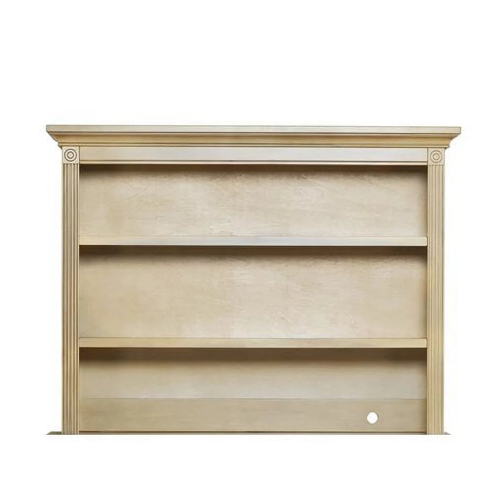 Baby Cache Montana Traditional Style Wood Hutch in White Finish