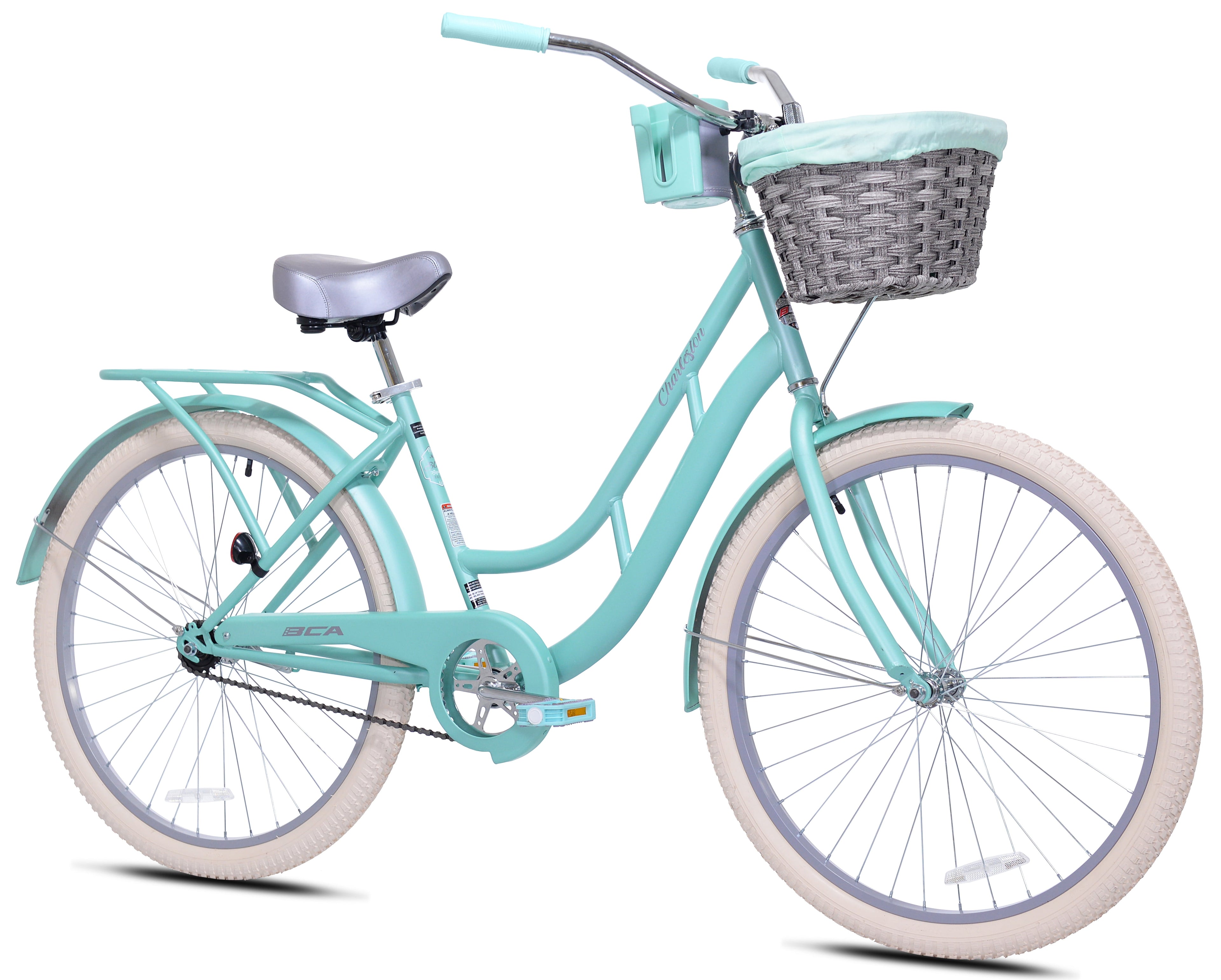 BCA 26" Charleston Women's Cruiser Bike, Mint Green