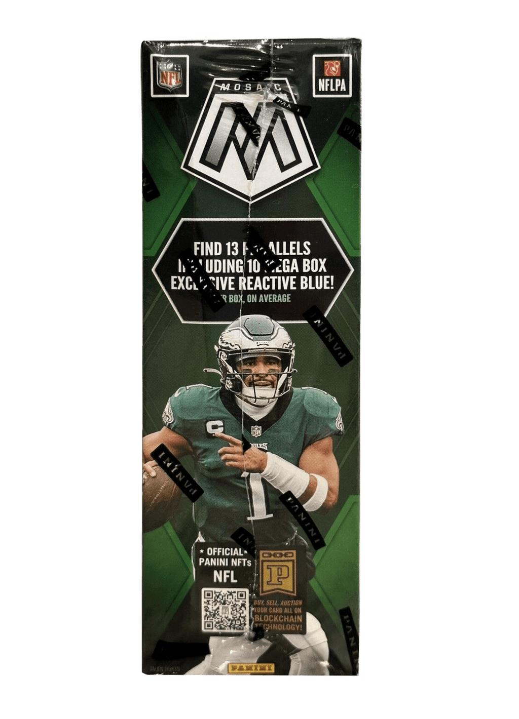 2023 Panini Mosaic NFL Football Trading Cards Mega Box
