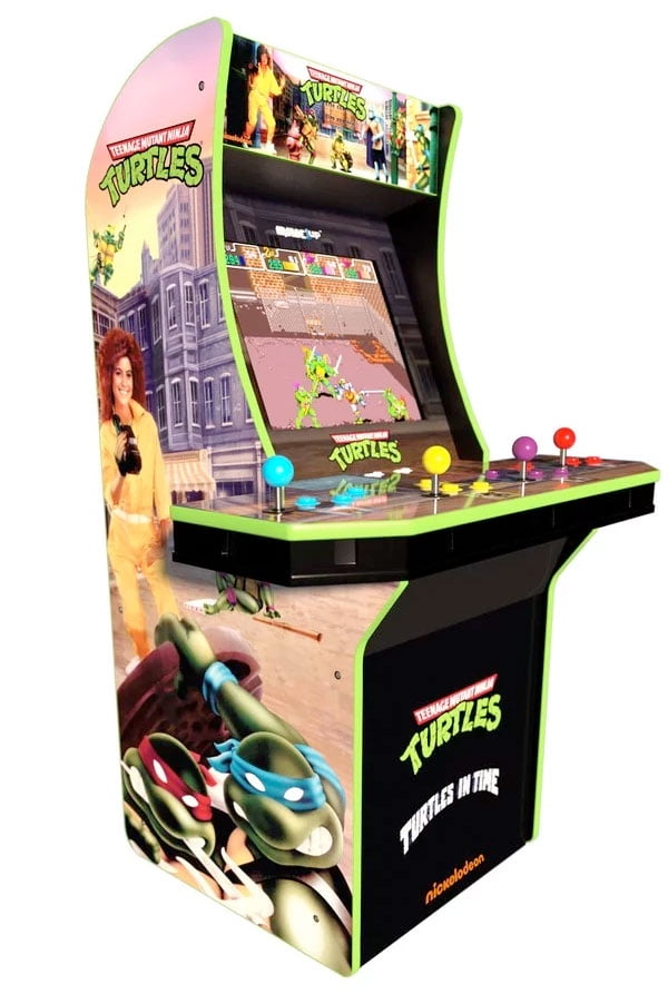 Arcade1Up, Teenage Mutant Ninja Turtles Arcade Machine w/ Riser