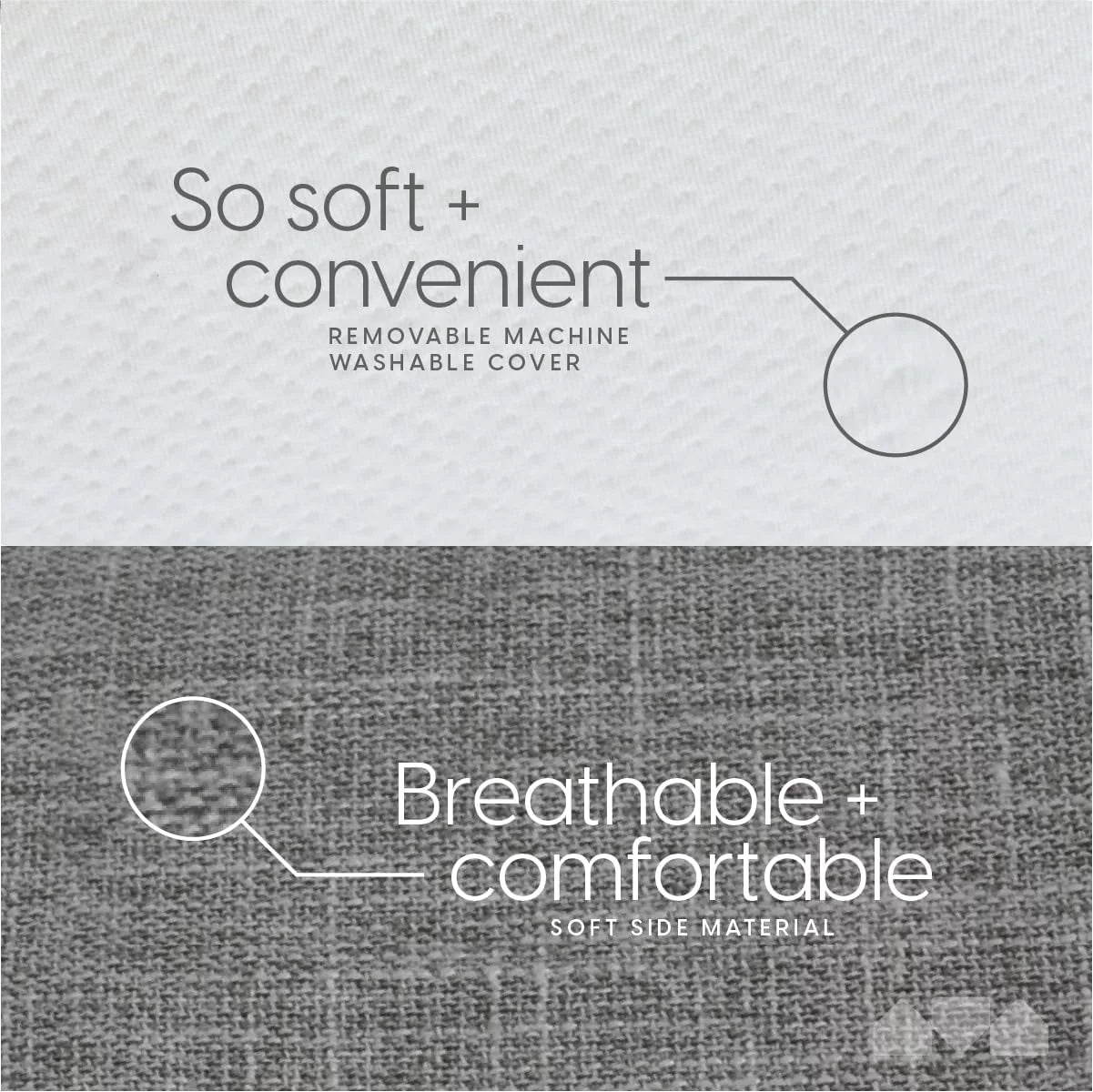 5 in. Memory Foam Mattress Twin - for Bunk Bed, Daybed, Trundle or Folding Bed Replacement (2)