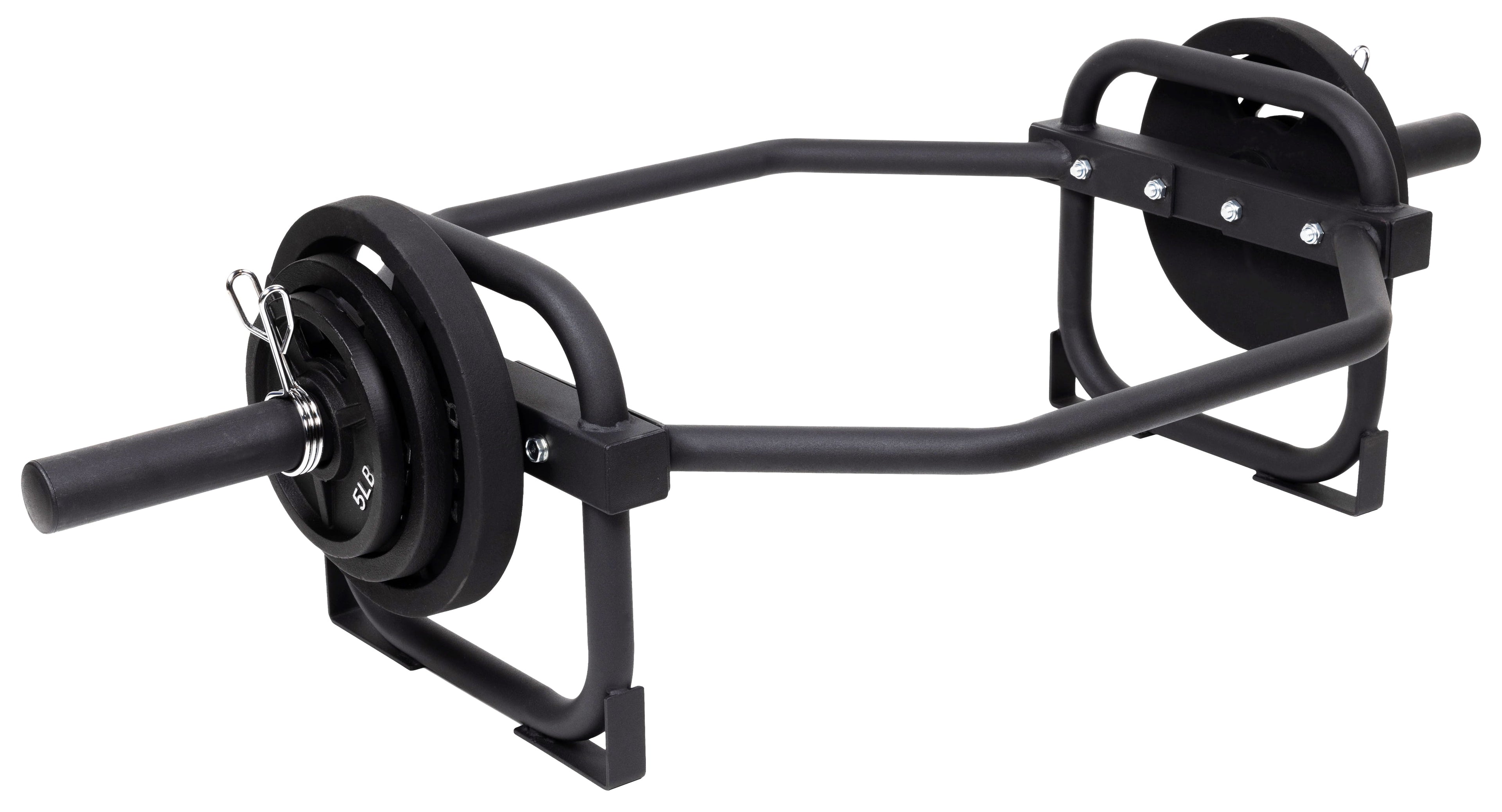 BalanceFrom Olympic 2-Inch Hex Weight Lifting Trap Bar, 1000-Pound Capacity, Open