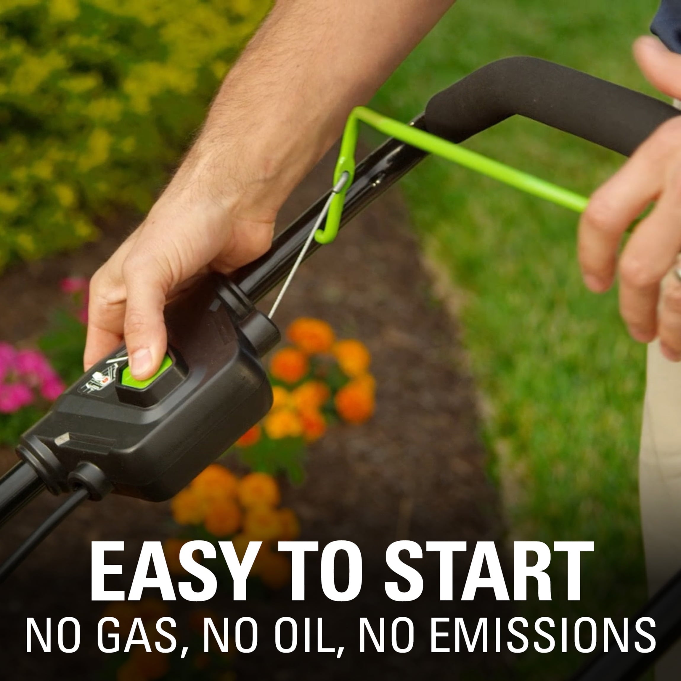 Greenworks 80V 21" Push Mower with 4Ah Battery & Charger 2501202VT