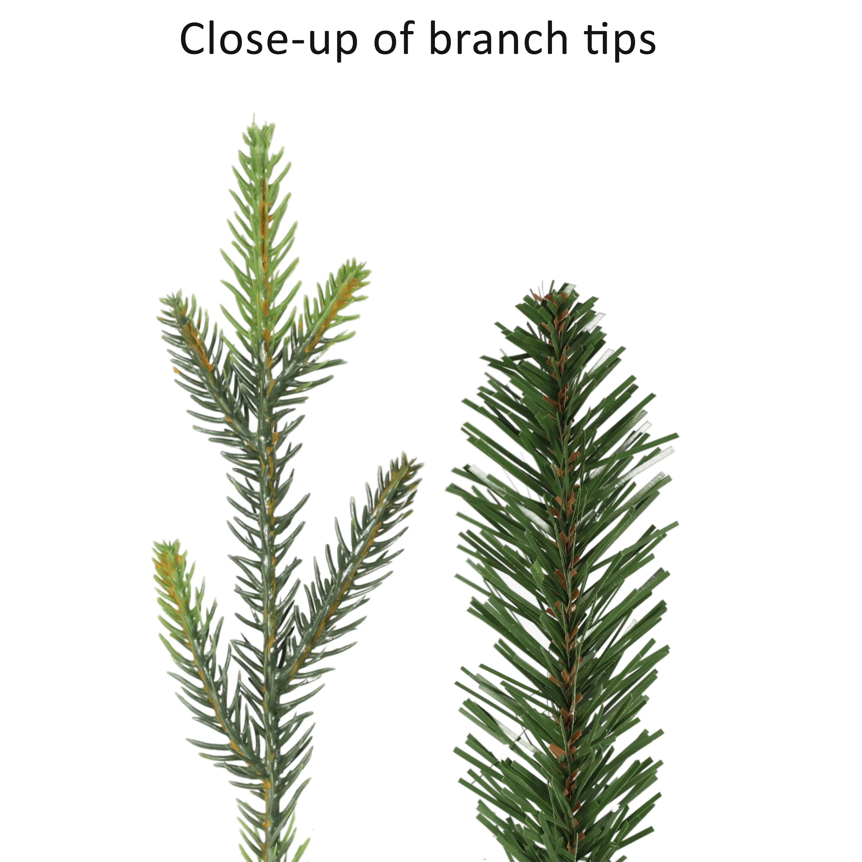 10 ft Pre-Lit Slim Balsam Artificial Fir Tree