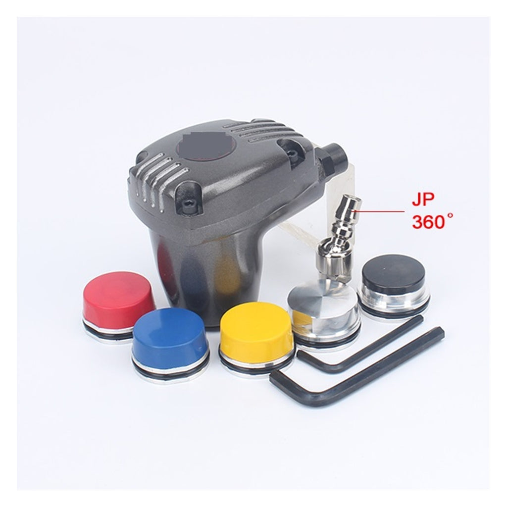 Air Palm Hammer Automatic Hammers Pneumatic Hammer Hand-held Air Palm Hammer 6 Different Hardness Tips For Body Repair Plastic Inlay Assembly