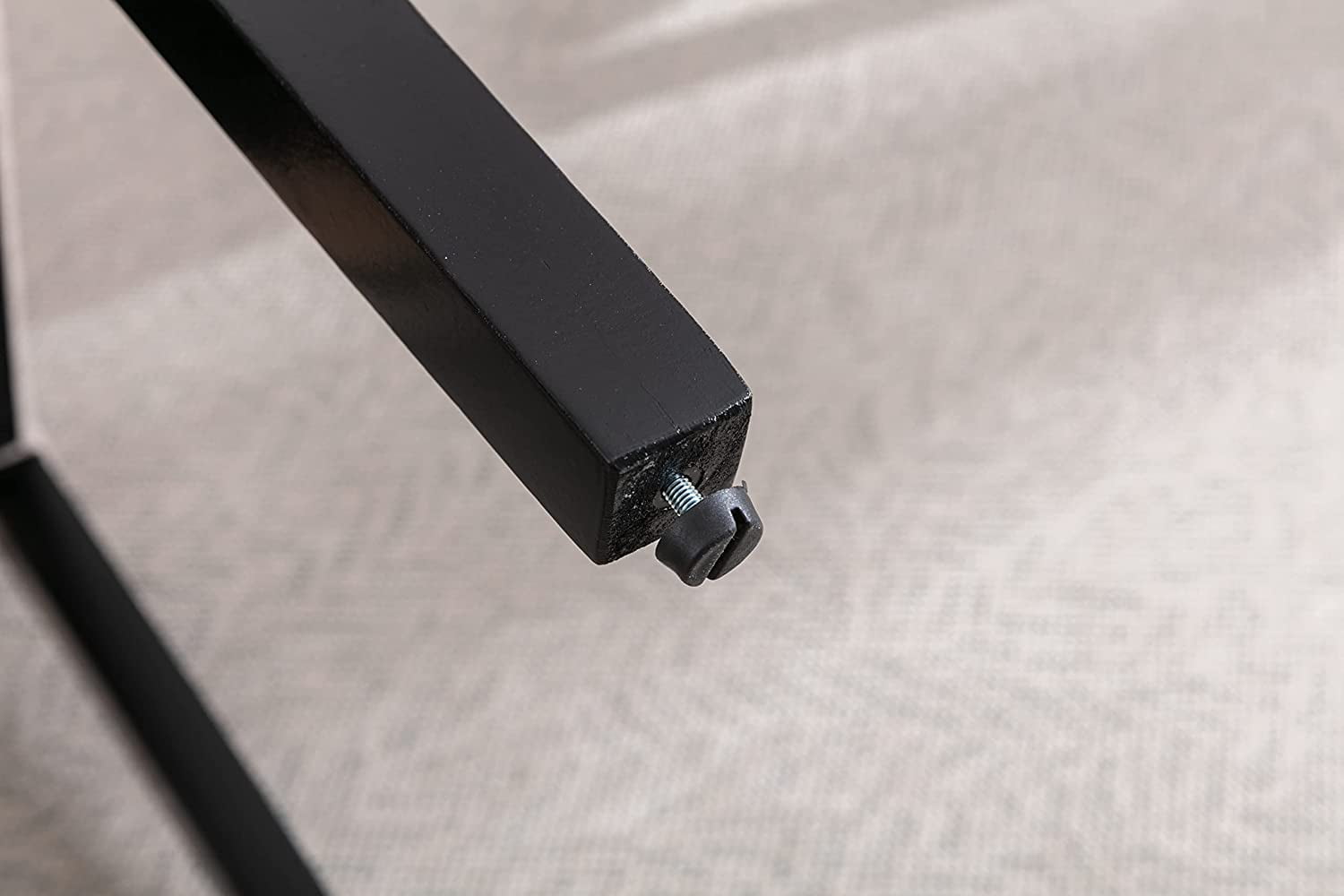 AOKHNBF Dining Chairs Upholstered Living Room Chairs Fabric Padded Parson Chair Kitchen Living Room Armless Side Chair with Silver Nails and Solid Wood Legs (Beige)