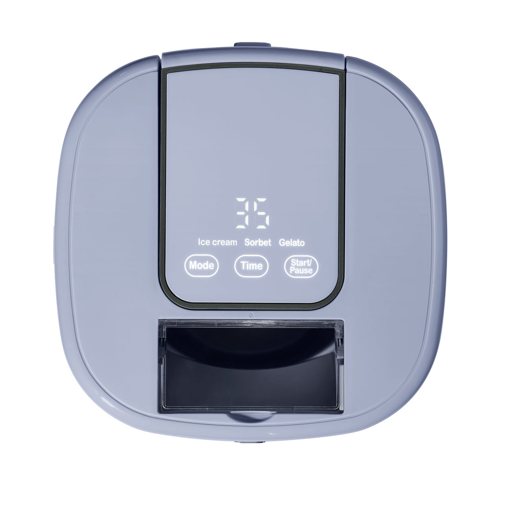 Beautiful 1.5 Qt Ice Cream Maker with Touch Activated Display, White Icing by Drew Barrymore