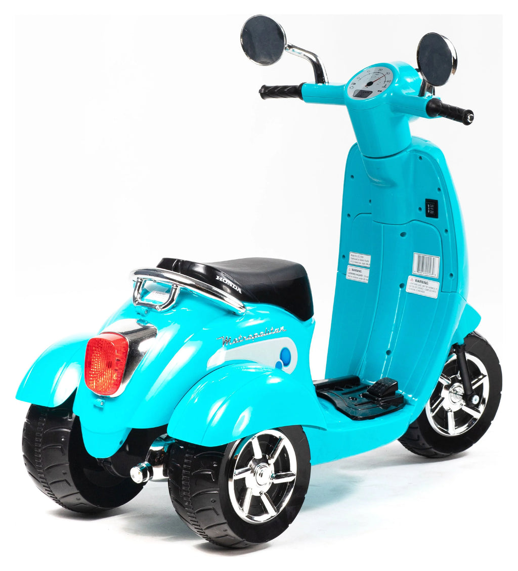 6 Volt Honda Metropolitan Blue Battery Powered Ride-On