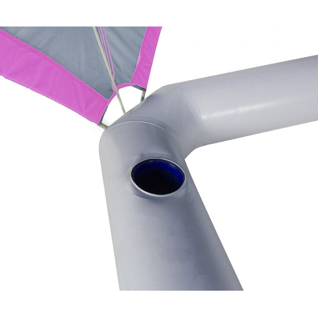 Aqua Cabana 6' x 6' Inflatable Canopy for Swimming Pool, Lake, and Beach