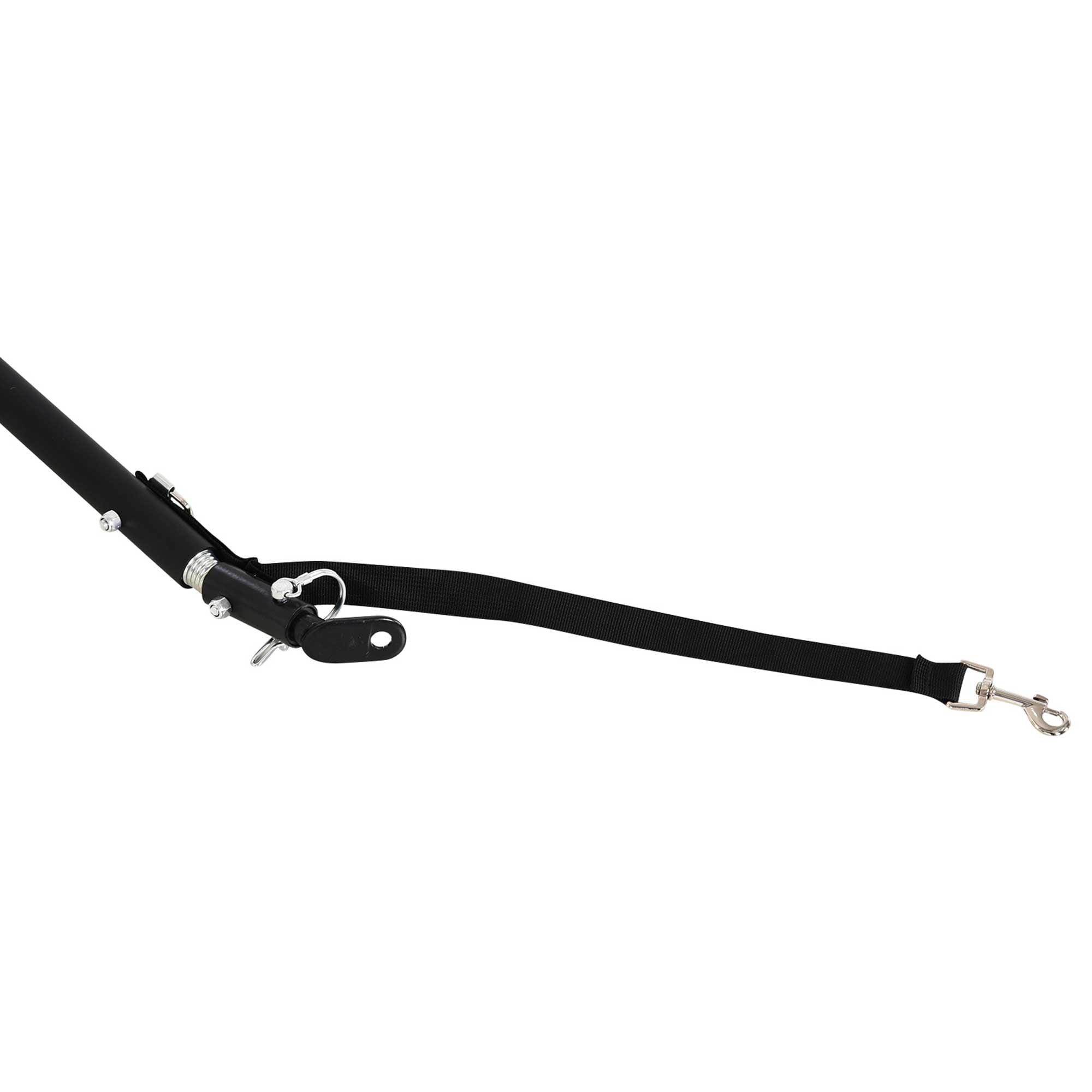 Aosom Foldable Bike Cargo Trailer Bicycle Cart Wagon Trailer with Hitch, Black