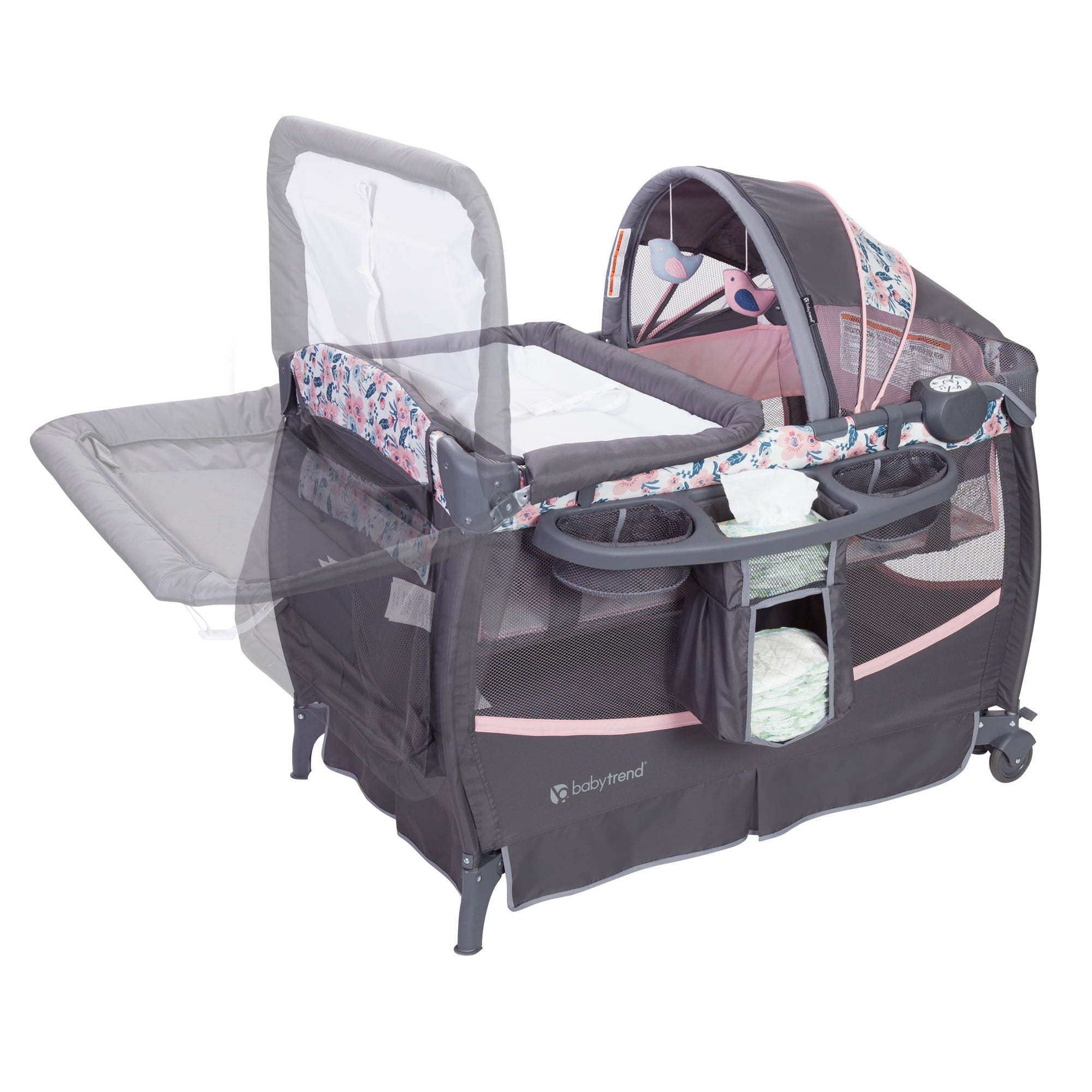 Baby Trend Deluxe II Nursery Center Playard, Havenwood