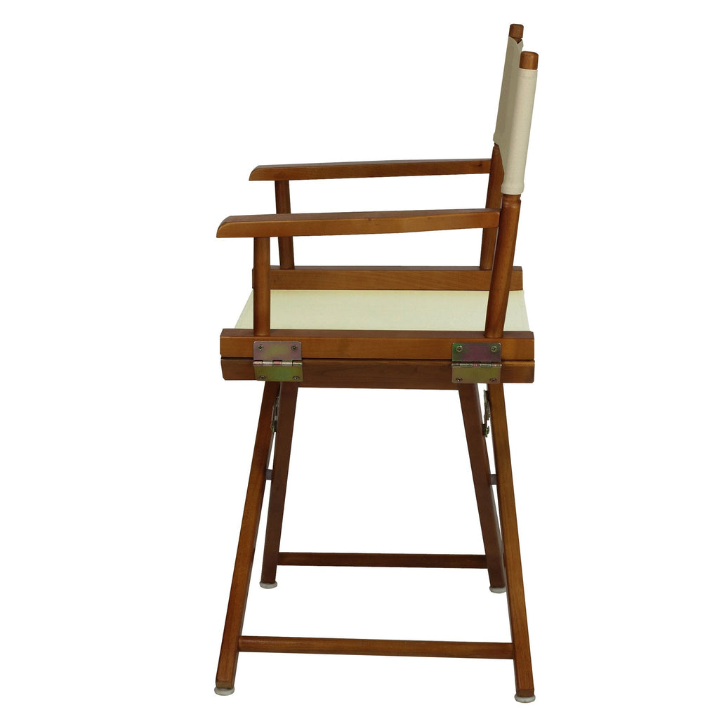 "18" Director's Chair Honey Oak Frame-Magenta Canvas"