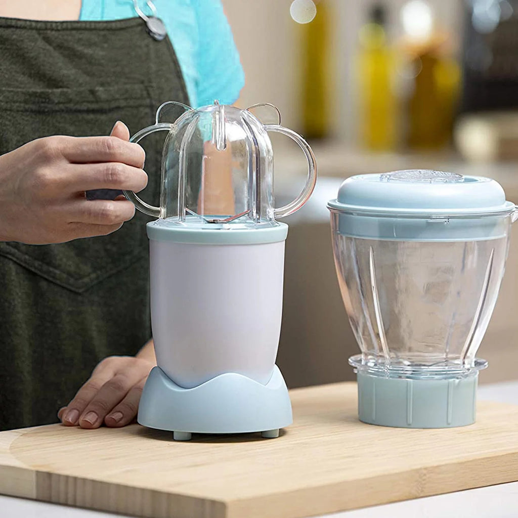 Baby Complete Food-Making System - with 200 watt Motor Base, 32-Oz Batch Bowl & Lid (Blue)