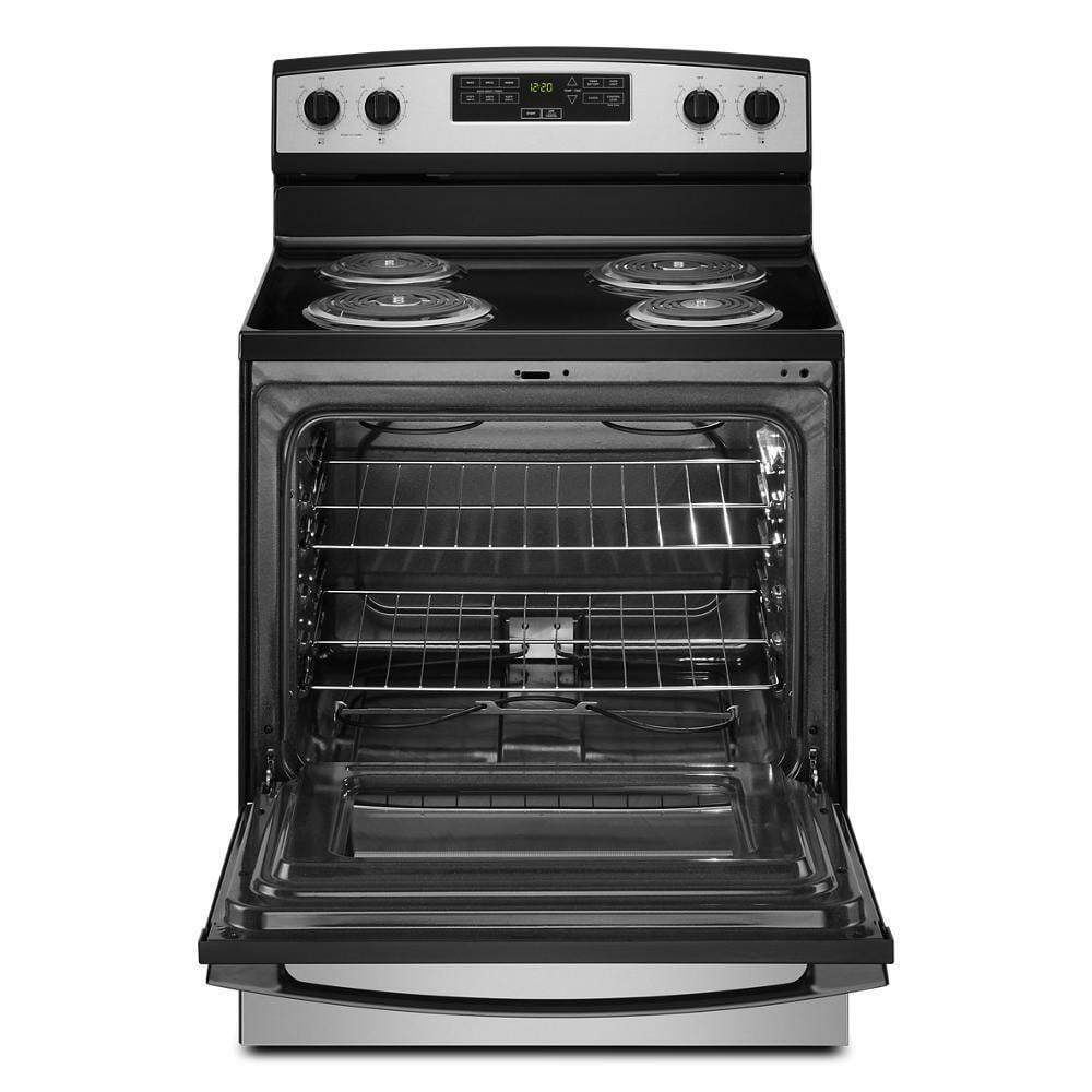 Amana ACR4303MMS 4.8 Cu. Ft. Stainless Steel Freestanding Electric Range