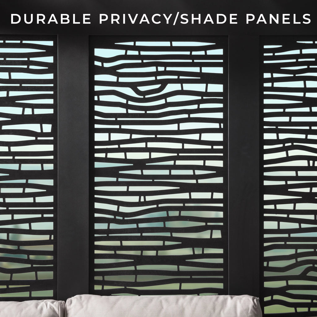 Backyard Discovery Glendale Traditional Pergola with Conversation Seating (Indigo)