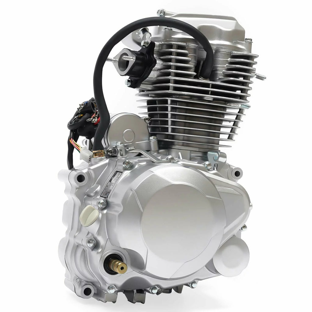 Anqidi 200cc/250cc 4-Stroke Vertical Engine Motor ATV Dirt Bike Engine CG250 w/5-Speed Manual Transmission CDI Air Cooled