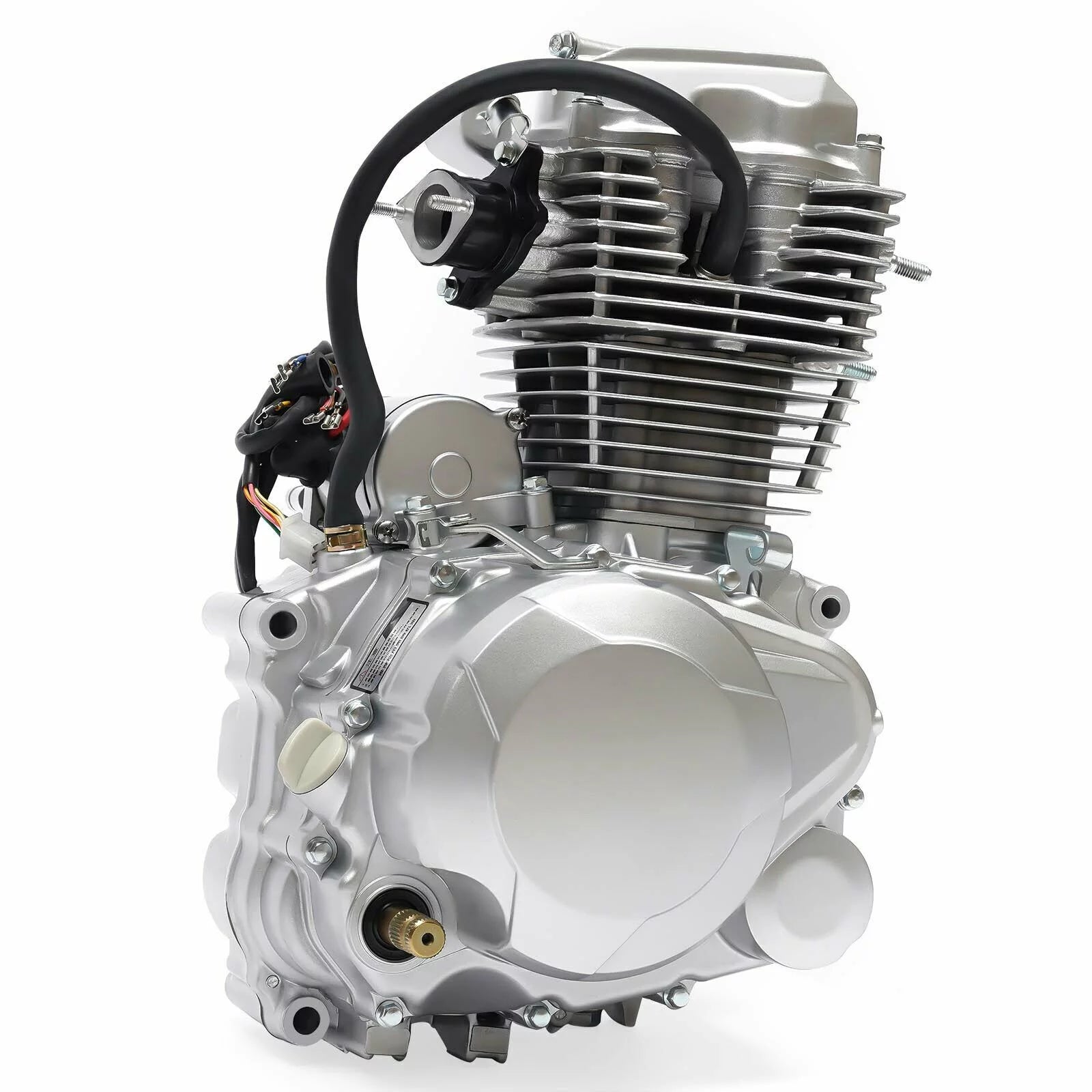 Anqidi 200cc/250cc 4-Stroke Vertical Engine Motor ATV Dirt Bike Engine CG250 w/5-Speed Manual Transmission CDI Air Cooled