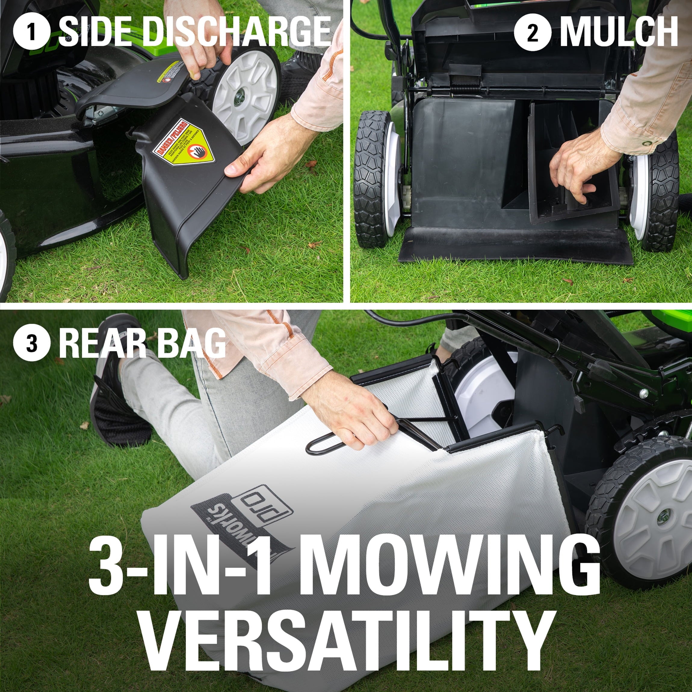 Greenworks 80V 21" Push Mower with 4Ah Battery & Charger 2501202VT