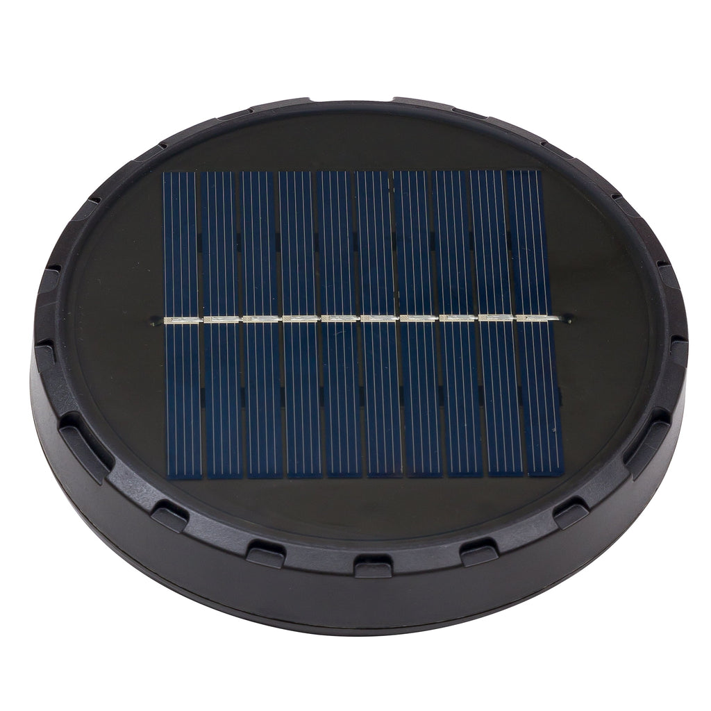 Autlaycil 10 ft Solar Patio Umbrellas with 40 LED lights for Market Outdoor Pool, Steel Tilt Crank, Navy Blue