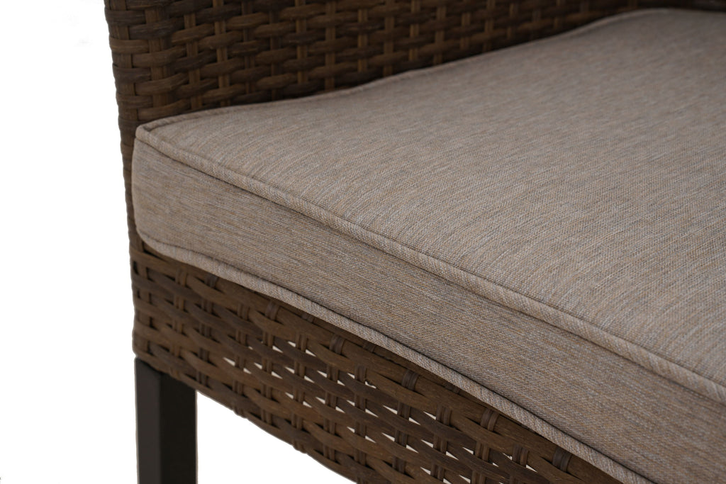 3 Piece Outdoor Wicker Bar Stool