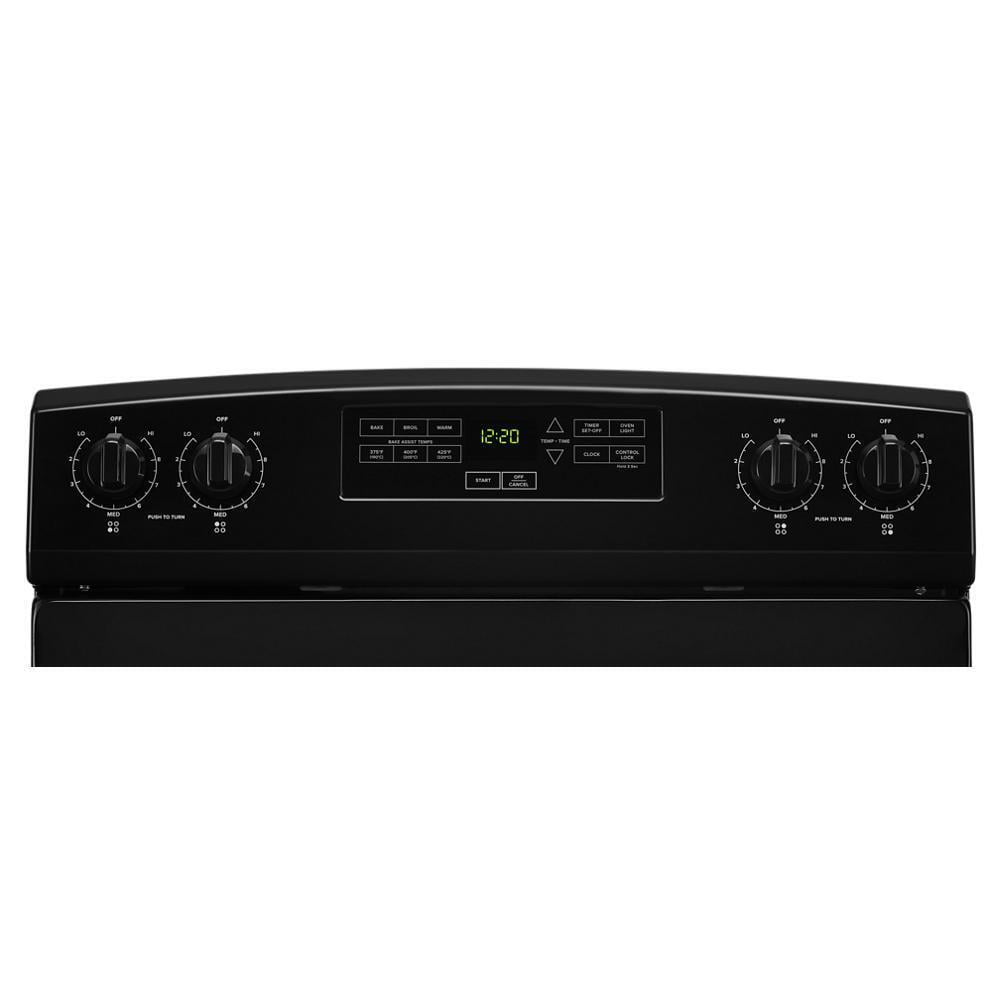 AMANA ACR4303MFW 30" freestanding coil electric range