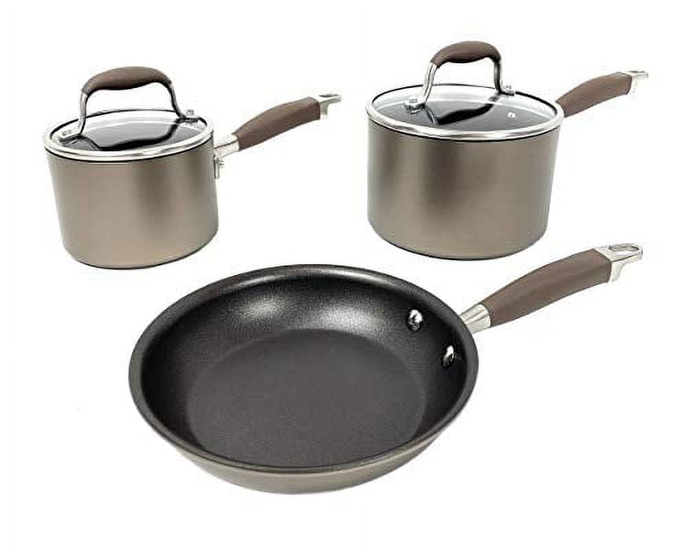Anolon Advanced Home 11 Piece Nonstick Pots and Pans Set, Bronze