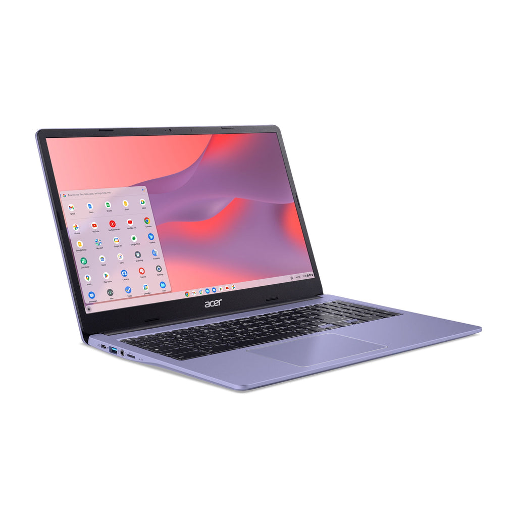 Acer Chromebook 315 15.6 inch Laptop Intel Processor N4500 4GB RAM 64GB eMMC Pure Silver