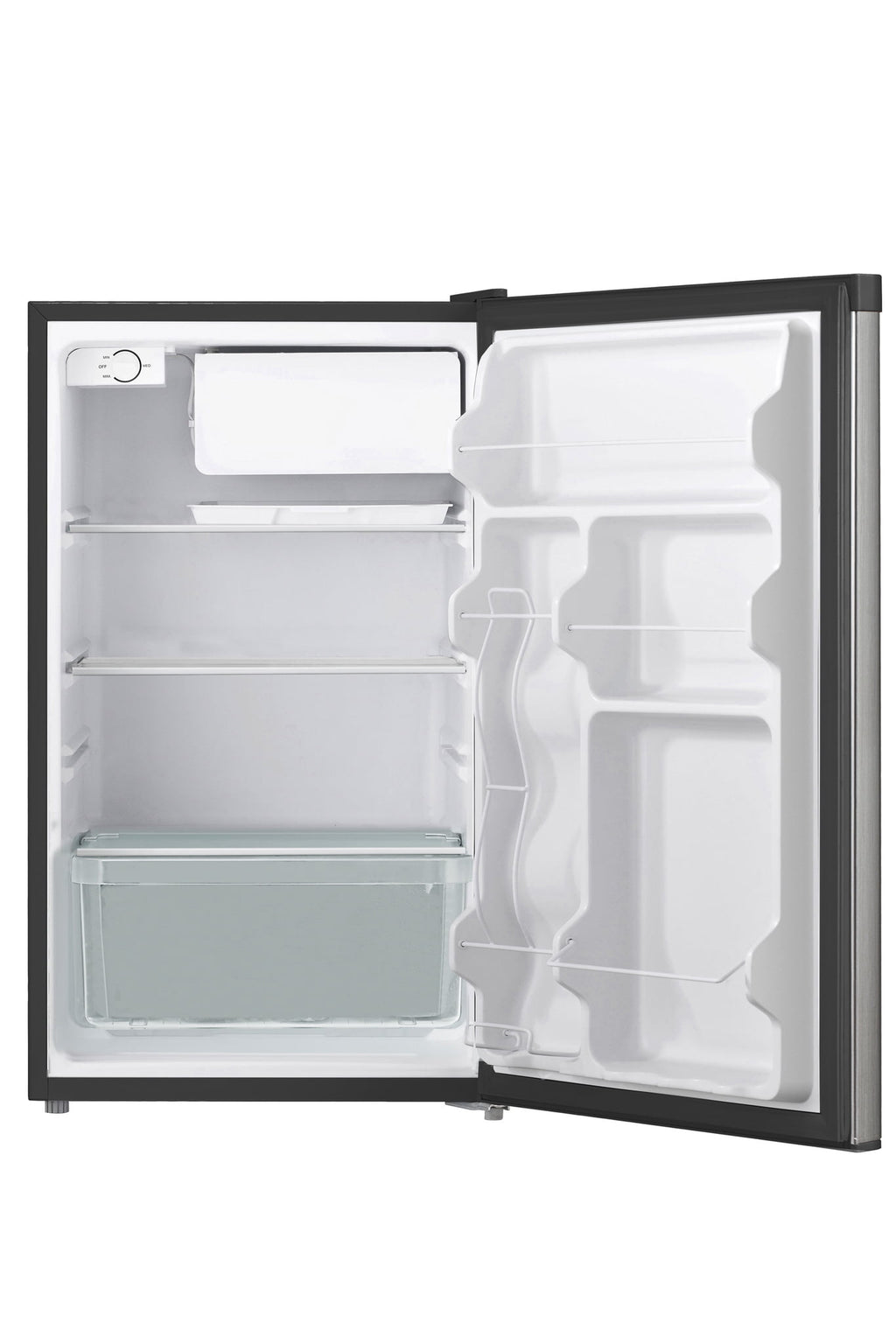 Arctic King 4.4 Cu ft One Door Mini Fridge ARM044S1ARSV, Stainless