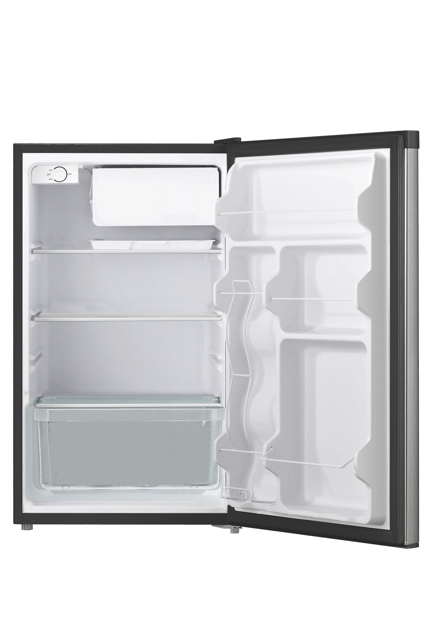 Arctic King 4.4 Cu ft One Door Mini Fridge ARM044S1ARSV, Stainless