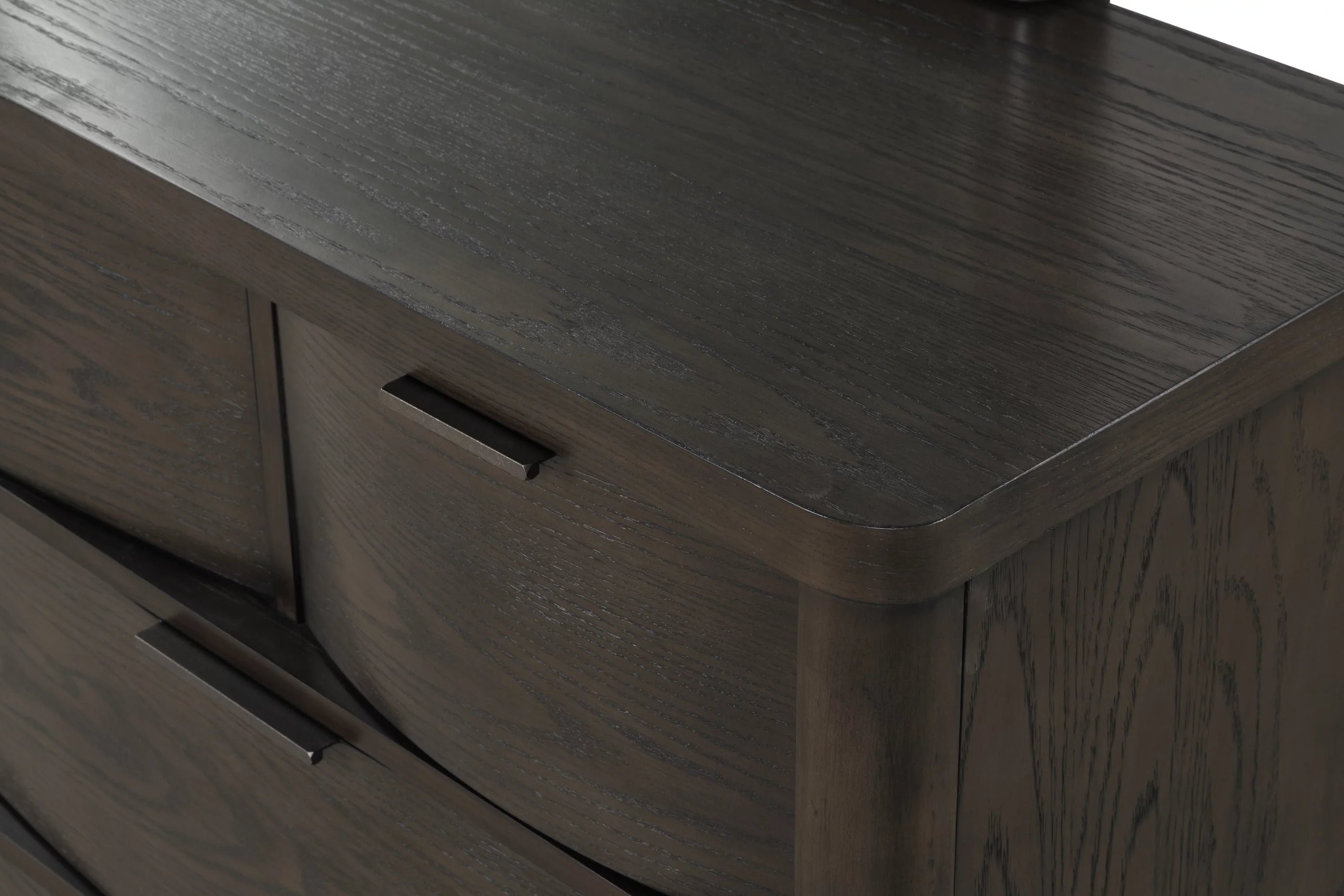 Belani Wood Panel Bed Set, King Bed, Dresser, Mirror, Nightstand, Chest, Espresso