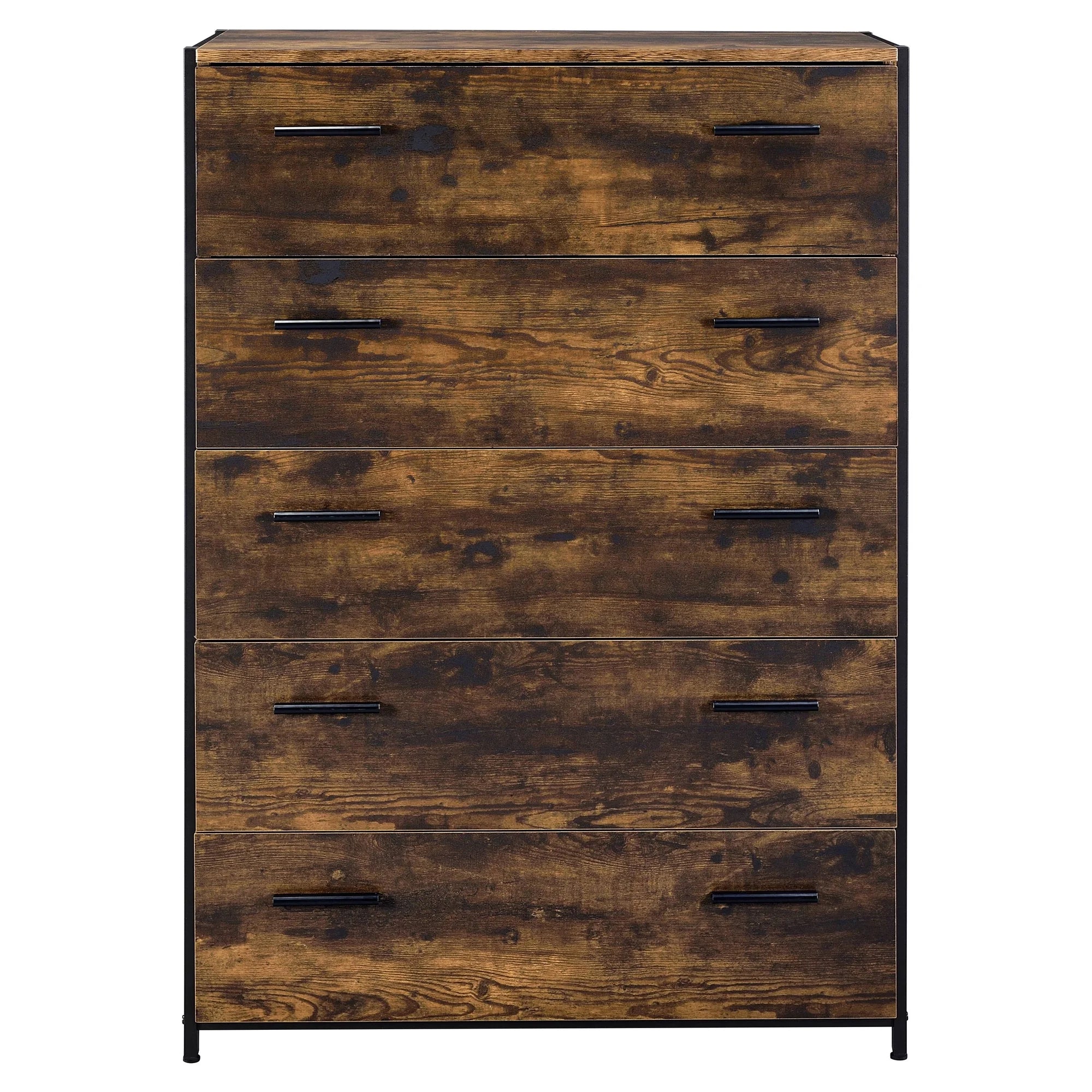 ACME Juvanth Chest in Rustic Oak and Black
