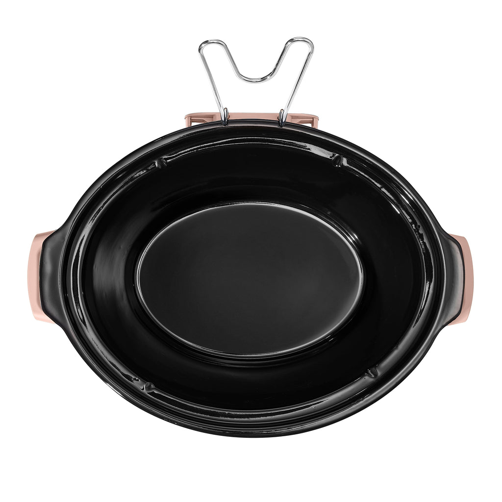 Beautiful 6 Qt Programmable Slow Cooker, White Icing by Drew Barrymore