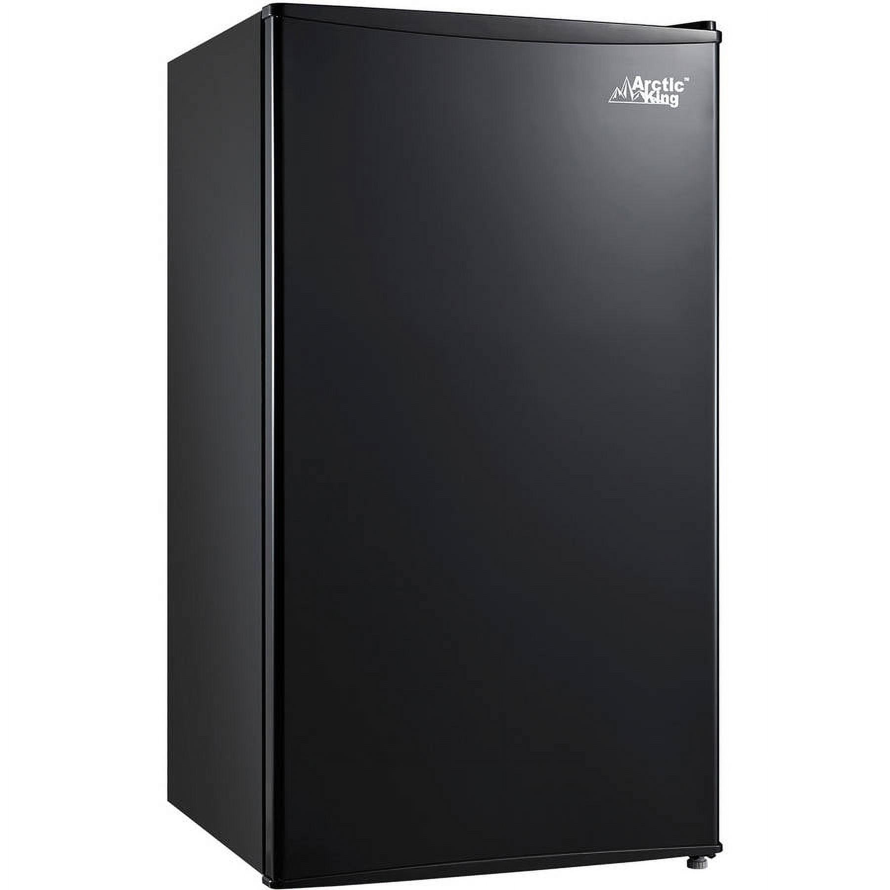 Arctic King 3.3 Cu ft Single Door Mini Fridge, Black