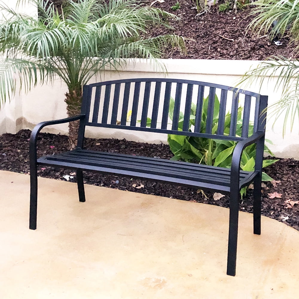 ABBLE STEEL GARDEN BENCH