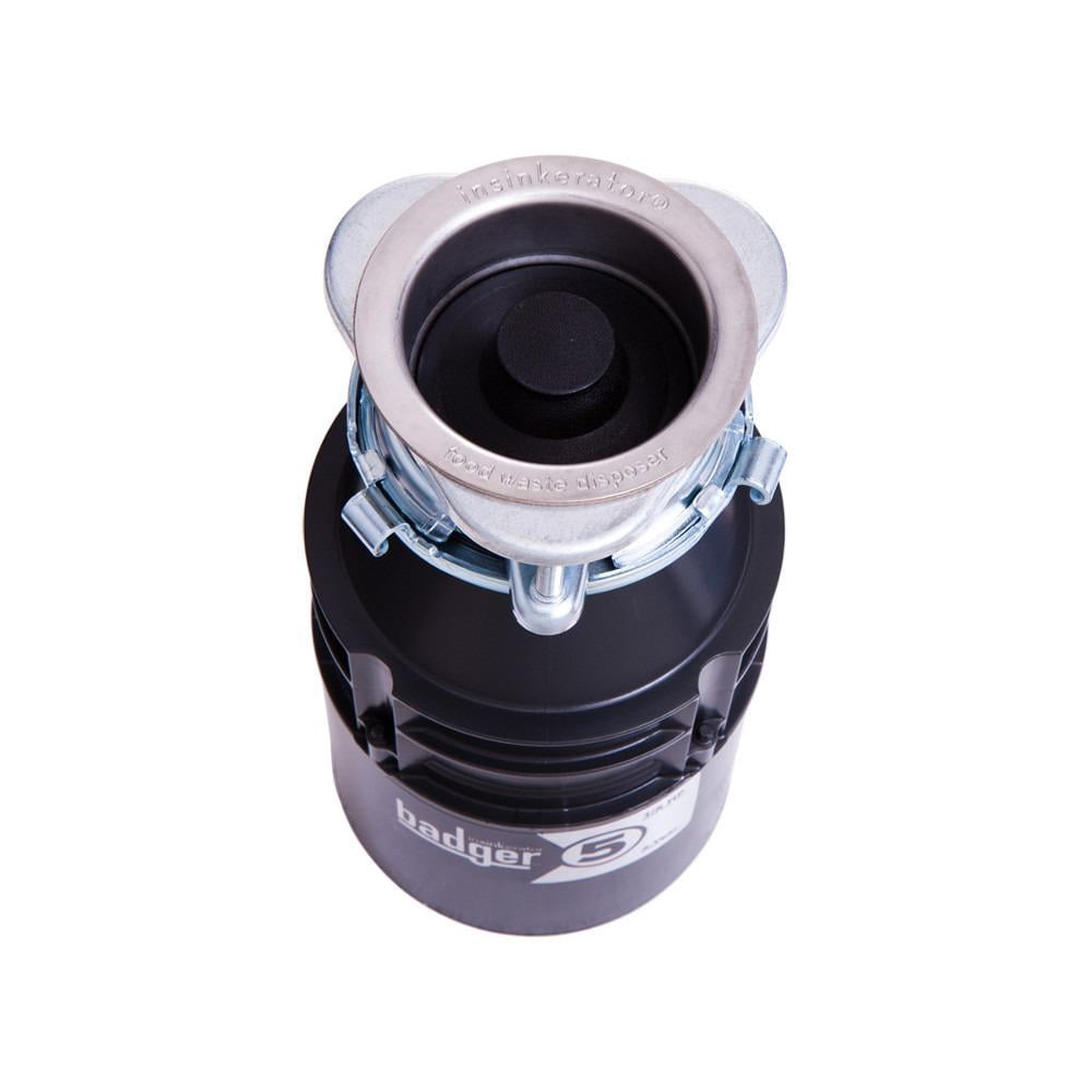 Badger 5 Garbage Disposal with Cord, 1/2 HP