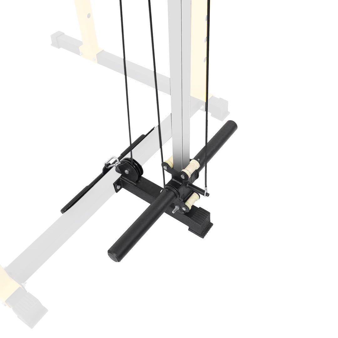 BalanceFrom PC-1 Series 1000lb Capacity Multi-Function Adjustable Power Cage Power Rack with Optional Lat Pull-down and Cable Crossover, Power Cage Only