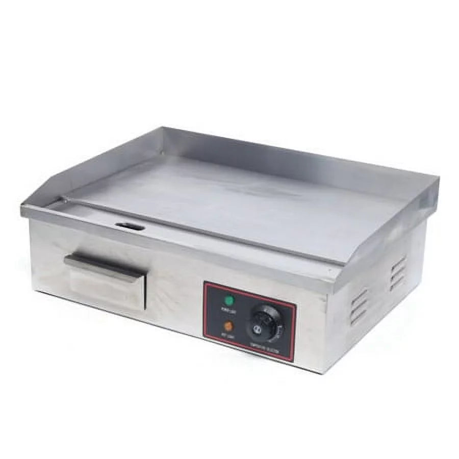 3000W 22" Commercial Electric Griddle Flat Top Grill Hot Plate BBQ Countertop