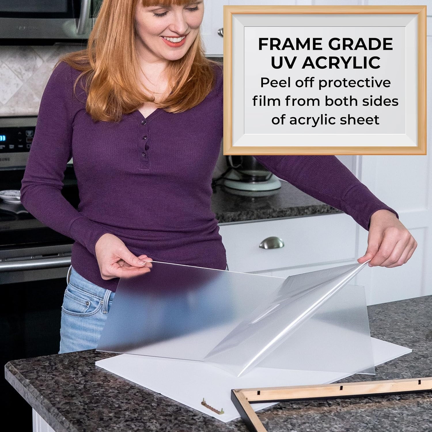 15X10 Frame Wood Tones Solid Wood Box Width 0.75 Inches | Interior Frame Depth 1 Inches | Egor Contemporary Photo Frame Complete With UV , Foam Board Backing & Hanging Hardware