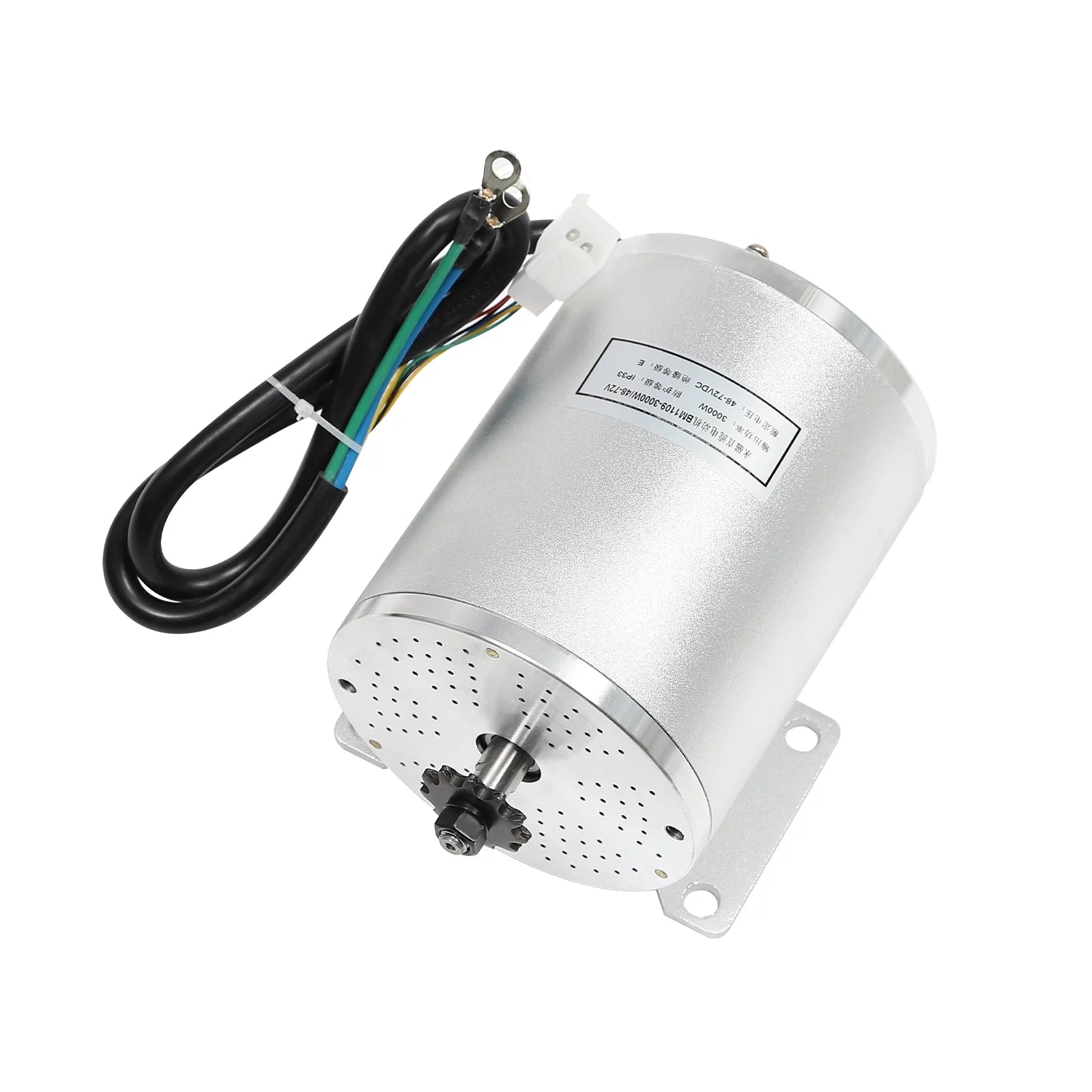 Aiqidi 48-72V 3000W Brushless Motor Kit w/Controller&Throttle for Electric Scooter E Bike Engine Motorcycle DIY Part Conversion