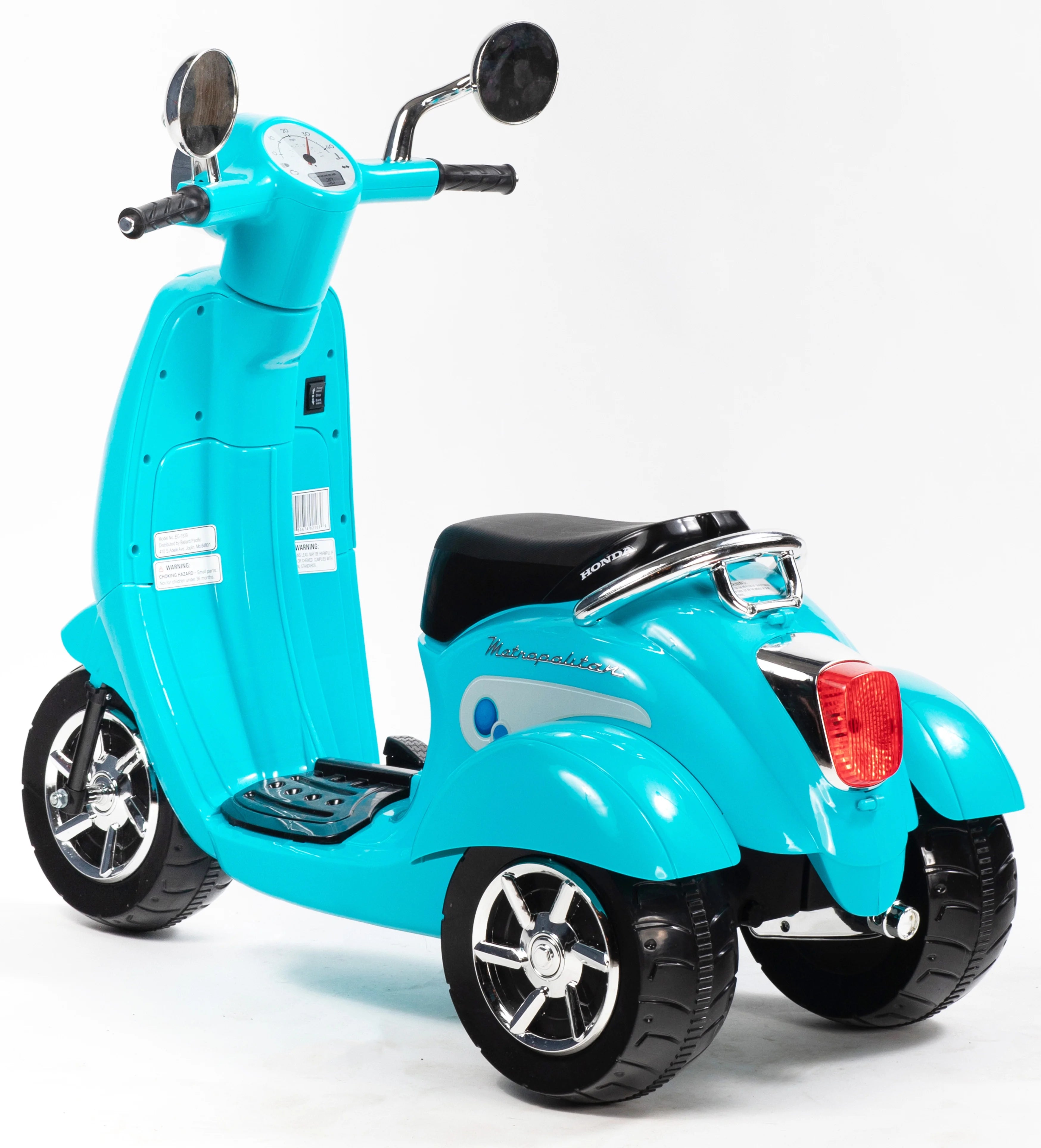 6 Volt Honda Metropolitan Blue Battery Powered Ride-On