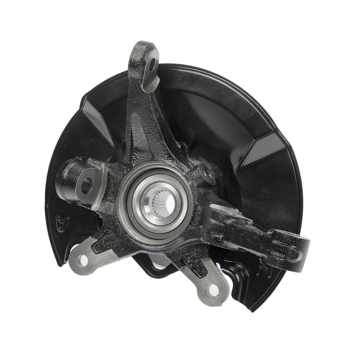 AutoShack Front Steering Knuckle and Wheel Bearing Hub Assembly 5 Lugs Driver Side Replacement for 2006 2007 2008 2009 2010 2011 Honda Civic 1.3L 1.8L FWD