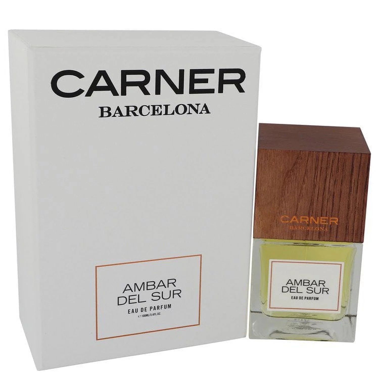 Ambar Del Sur by Carner Barcelona Eau De Parfum Spray (Unisex) 3.4 oz for Female
