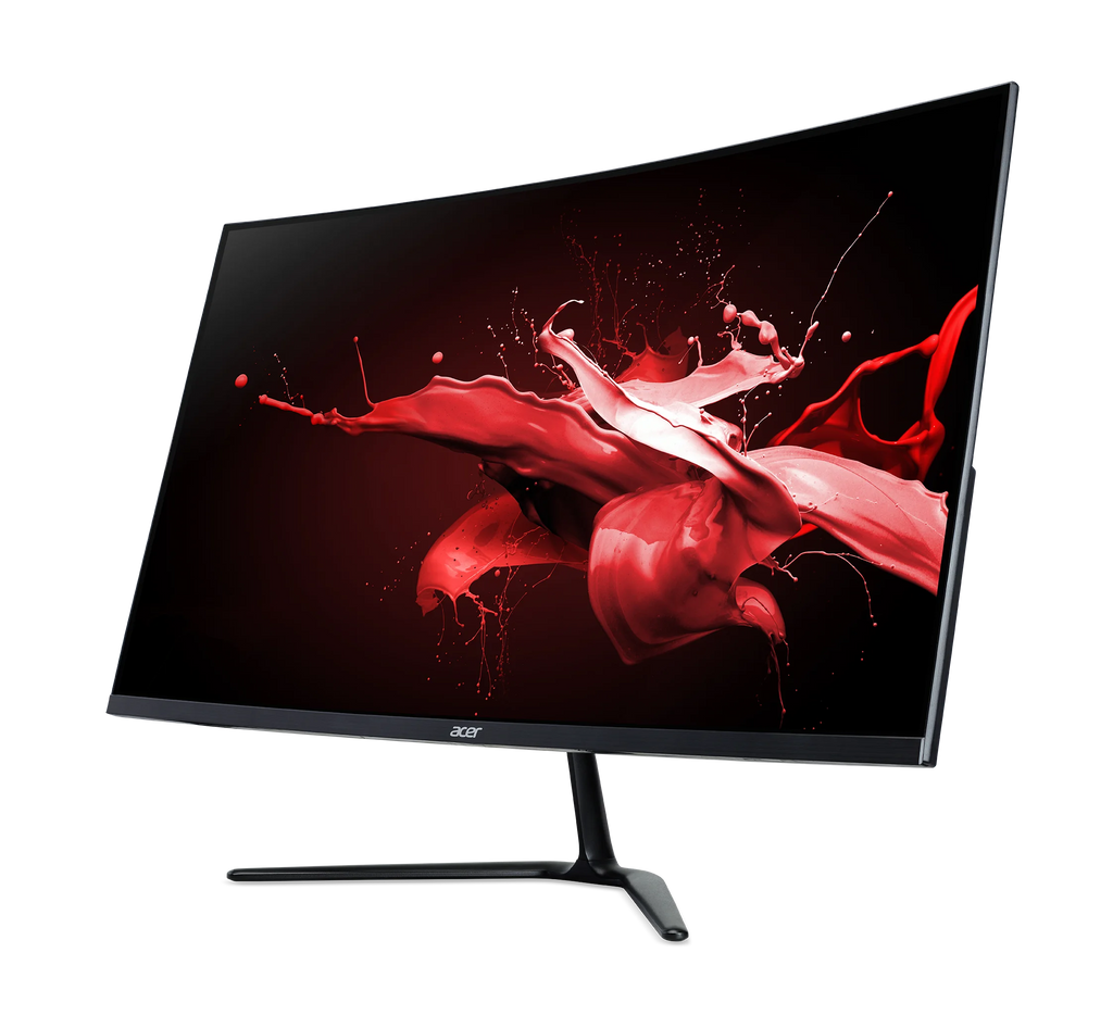 Acer Nitro 31.5" 1500R Curved FHD (1920x1080) Monitor, FreeSync , 75Hz, 1ms, HDMI, VGA - ED320QR Bi